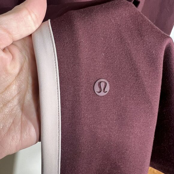 Lululemon Sz 6 Cover Your Tracks Pants Cassis Maroon - Picture 7 of 11